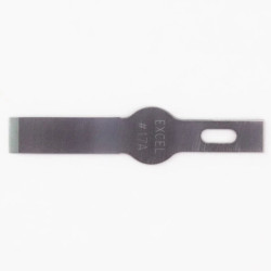 Lama n. 17A a Scalpello 5 mm. per Manico n. 1-3 (5)