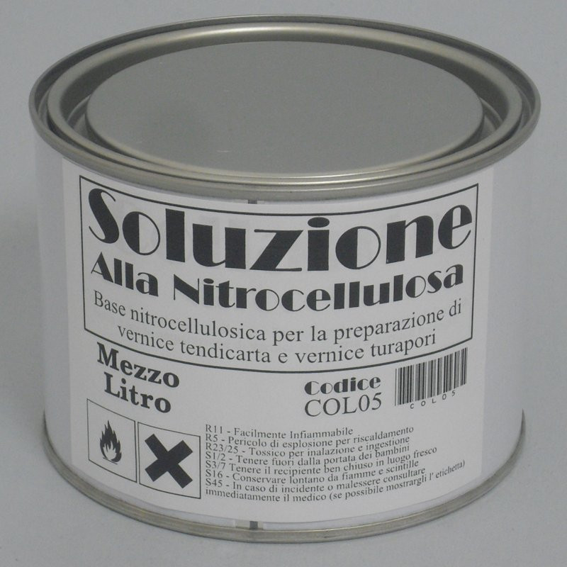 Soluzione in pasta alla nitrocellulosa ( 500 cc)