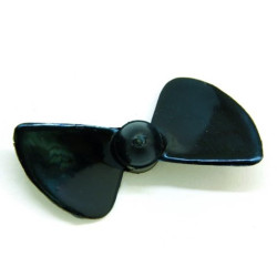 Elica Bipala 50 mm. passo 0.53 Destra per Albero Filettato M4