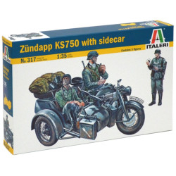 Zundapp KS750 with Sidecar 1/35