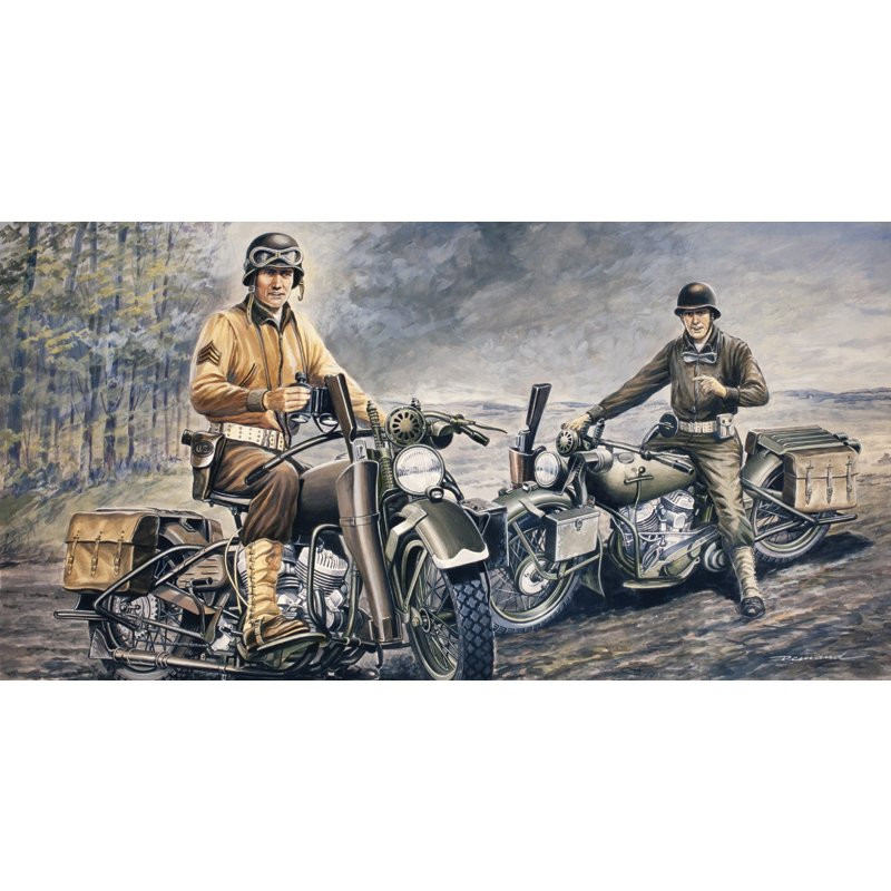 U.S. Motorcycles WWII 1/35
