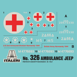 Ambulance Jeep 4X4 1/4 Ton 1/35