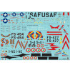 North American F-84G Thunderjet 1/72 + SuperSet Decal