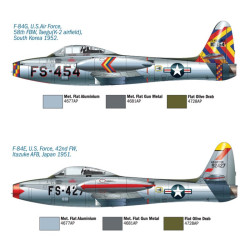 North American F-84G Thunderjet 1/72 + SuperSet Decal