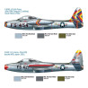 North American F-84G Thunderjet 1/72 + SuperSet Decal