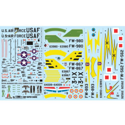 North American F-100F Super Sabre 1/72