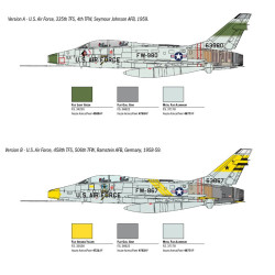 North American F-100F Super Sabre 1/72