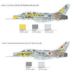 North American F-100F Super Sabre 1/72