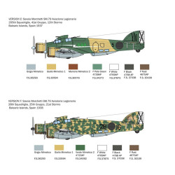 Savoia-Marchetti SM-79 "Sparviero" Bombardiere 1/72