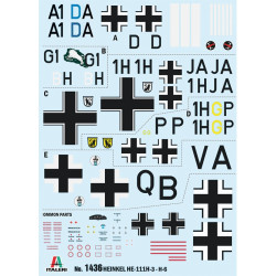 Heinkel He-111H "Battle of Britain" 1/72 + Super Decal Set