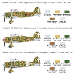 Fiat CR.42 Falco "Battle of Britain" 1/72