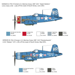 Chance-Vought F4U-4 Corsair "Korean War" 1/72