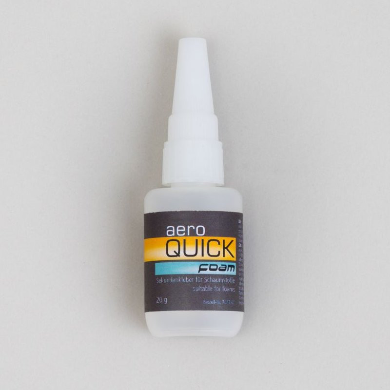 Cianoacrilico "Aero-Quick Foam" per Polistirolo (20g)