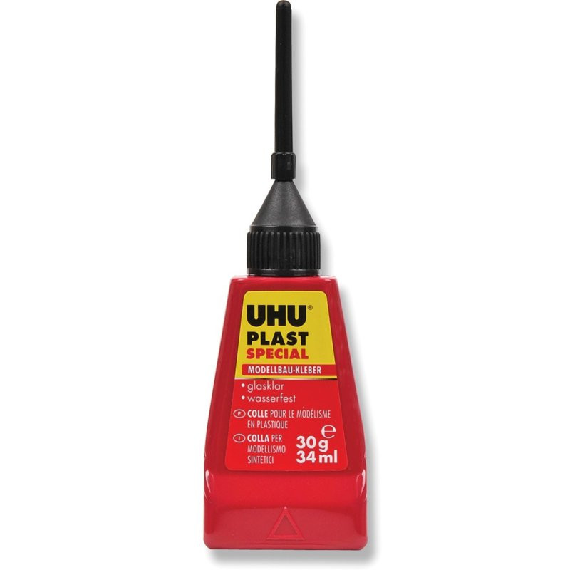 Colla liquida per modellismo statico UHU Plast (30g)