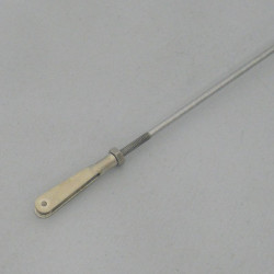 Asta 1.7 x  200 mm. con Forcella Metallica M2 e Controdado