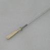 Asta 2.1 x  200 mm. con Forcella Metallica M2.5 e Controdado