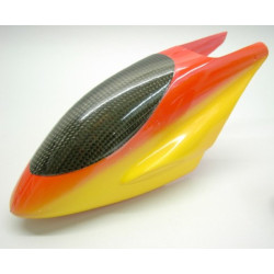 Capottina "T-rex 450" Giallo-Rosso