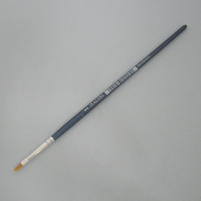 Pennello Piatto in Fibra Sintetica n.  2
