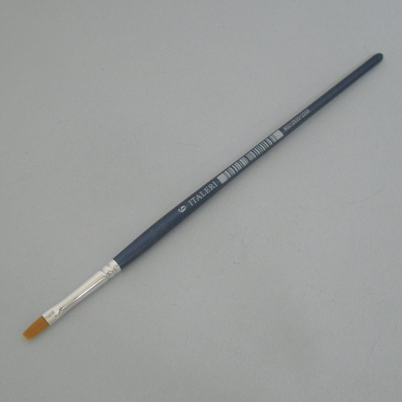 Pennello Piatto in Fibra Sintetica n.  6