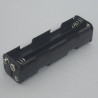 Portapile Prismatico 8 Celle con Connettore a Bottoni