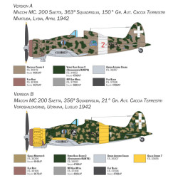Macchi MC 200 "Saetta" Serie XXI-XXIII 1/48
