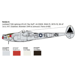 Lockheed P-38J/L F-5E Lightning "Dropsnoot" 1/48