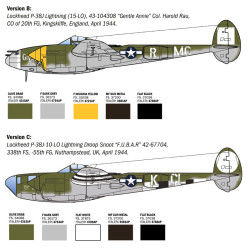 Lockheed P-38J/L F-5E Lightning "Dropsnoot" 1/48