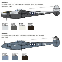 Lockheed P-38J/L F-5E Lightning "Dropsnoot" 1/48
