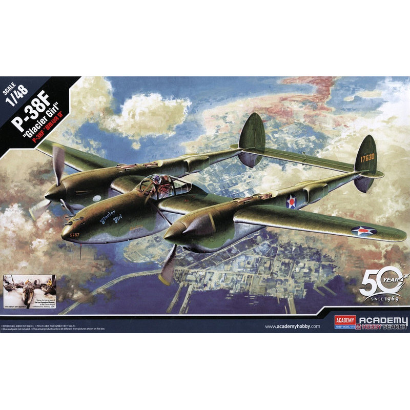 Lockheed P-38F Lightning "Glacier Girl" 1/48