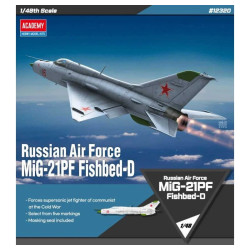 Mikoyan-Gurevich MiG-21PF Fishbed-D "Russian Air Force" 1/48