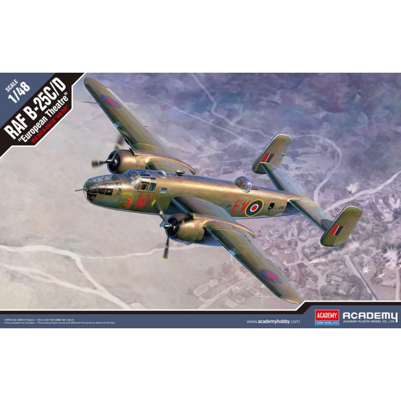 North American RAF B-25 C/D Mitchell "European Theatre" 1/48