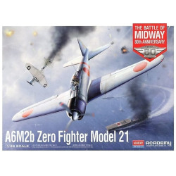 Mitsubishi A6M2B Zero Fighter Model 21 1/48