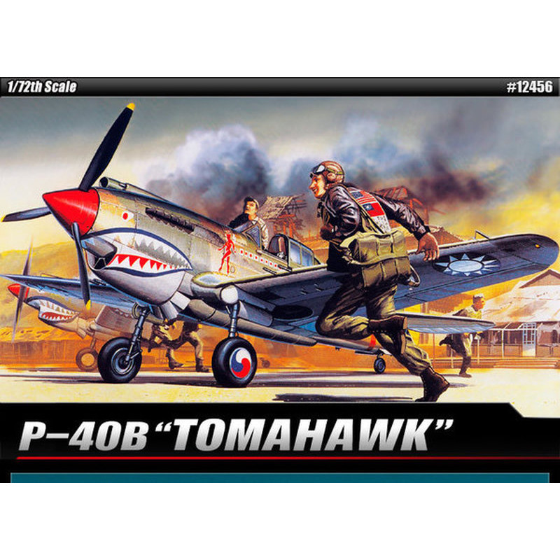 Curtiss P-40B Warhawk 1/72