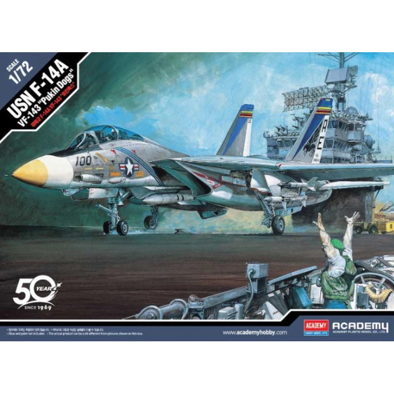 Grumman USN F-14A Tomcat VF-143 "Pulin Dogs" 1/72