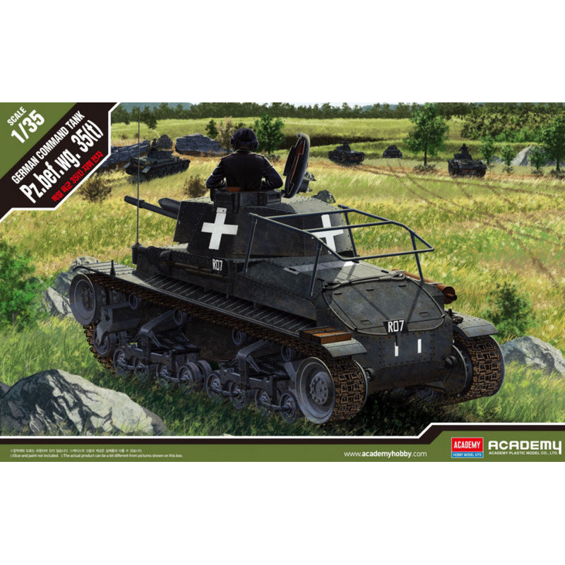 German Command Tank Pz.bef.wg. 35(t) 1/35