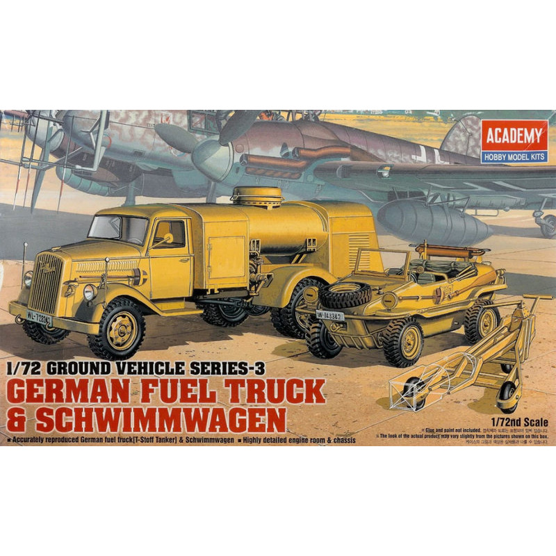 German Fuel Truck + Schimmwagen 1/35