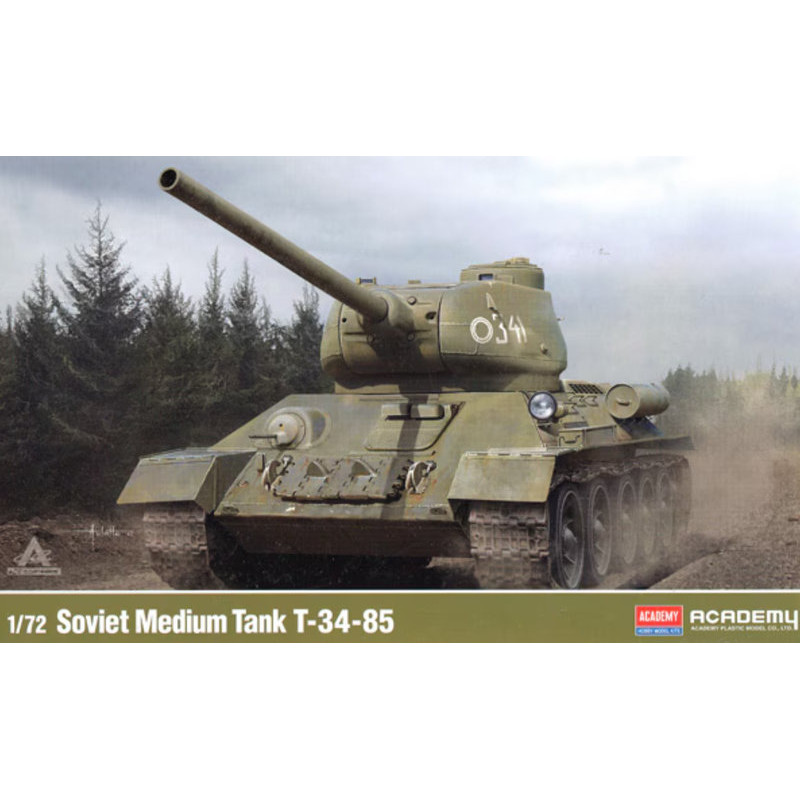 Soviet Medium Tank T34-85 1/72