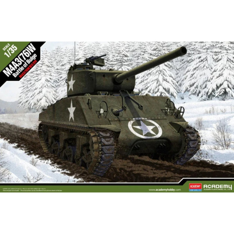 U.S. M4A3 (76)W "Battle of the Bulge" 1/35