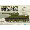 USSR T34/76 "No.183 Factory Production" 1/35