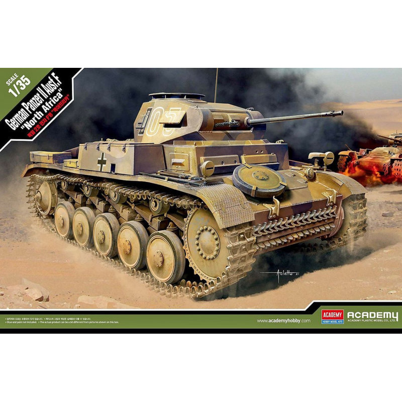 Panzerkampfwagen II Ausf. F "North Africa" 1/35