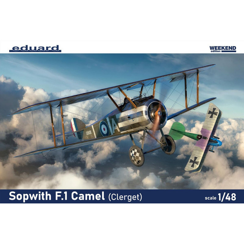 Sopwith F.1 Camel Clerget Weekend Edition 1/48