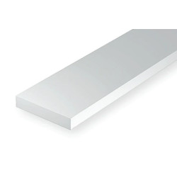 ABS - Listello rettangolare mm. 2.50 x 4.00 x 360 (10)