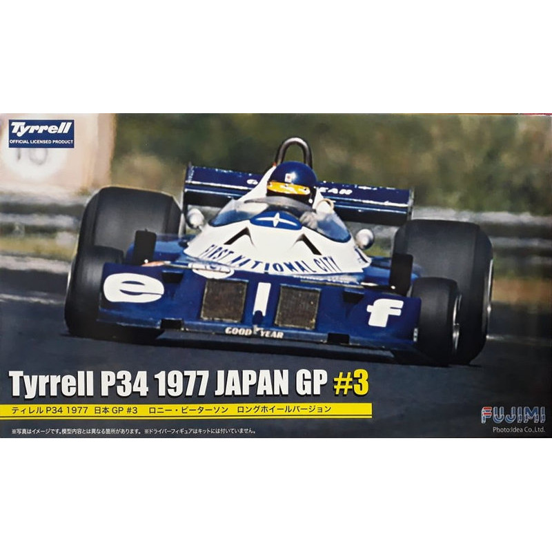 Tyrrell P34 1977 Japan GP Ronnie Peterson 1/24