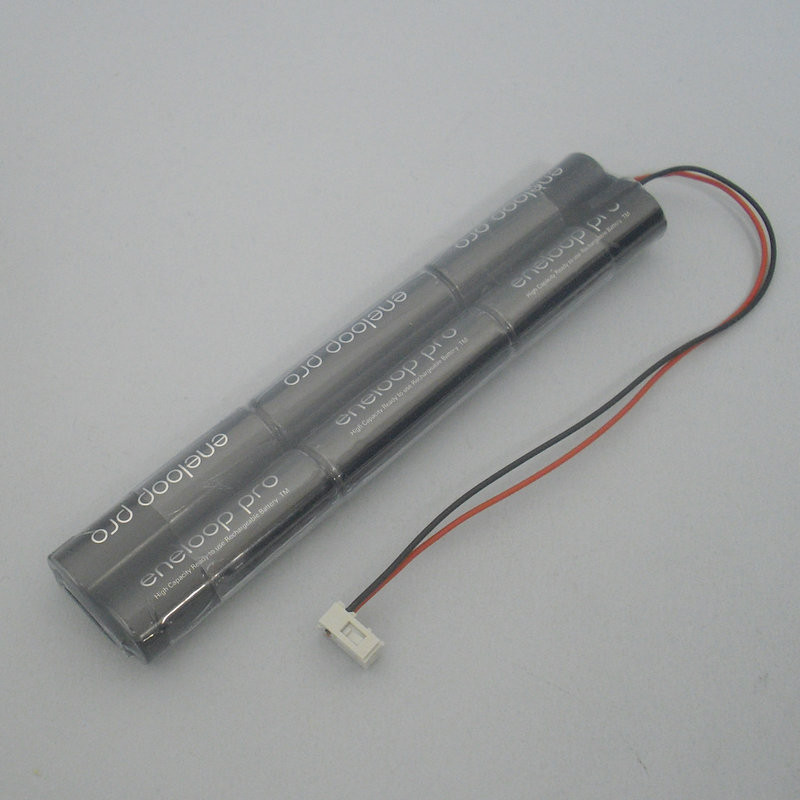 ENELOOP XX BK-3HCDE 2500 mAh 6 Celle Doppia Linea Conn. MPX TX