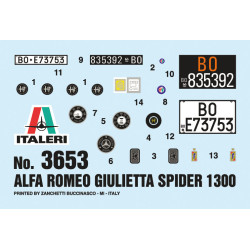 Alfa Romeo Giulietta Spider 1300 1/24