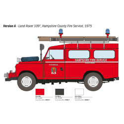 Land Rover Fire Truck 1/24