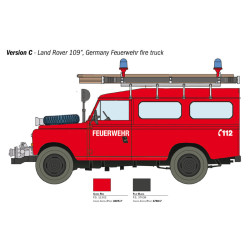 Land Rover Fire Truck 1/24
