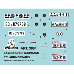 Lamborghini Countach 25th Anniversary 1/24