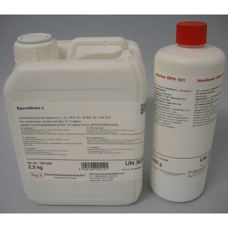 Resina L + Induritore LT 90 Minuti Lavorazione (3.12 Kg)