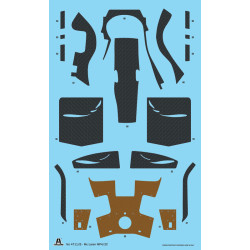 McLaren MP4/2C Prost-Rosberg 1/12